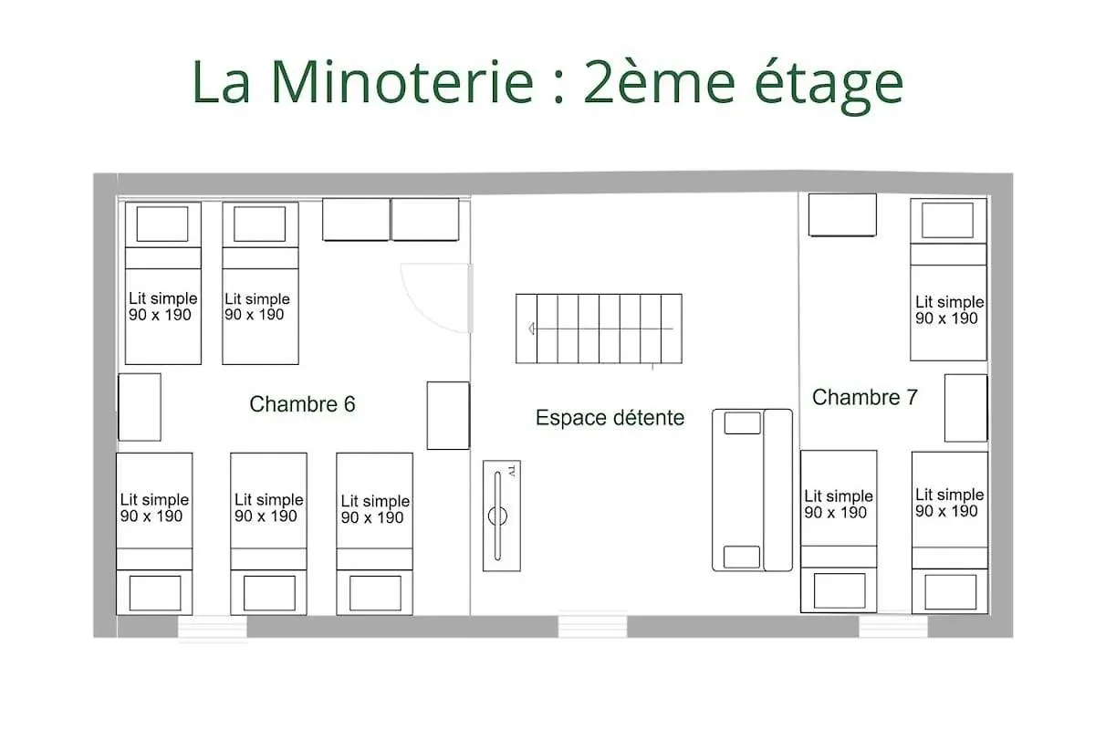 Holiday home Le Moulin De La Touche Minoterie Piscine Villa Plouguenast-Langast France